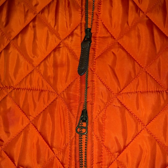 💝🎄Ralph Lauren Sport Quilted Vest w/ Suede Trim - Picture 2 of 4